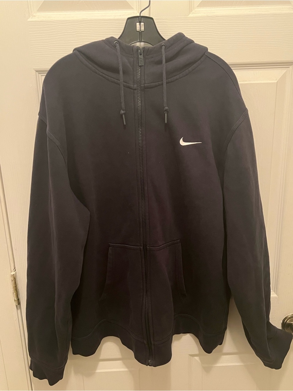 Nike Men's XXL Navy Full-Zip Hoodie